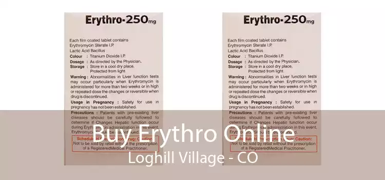 Buy Erythro Online Loghill Village - CO
