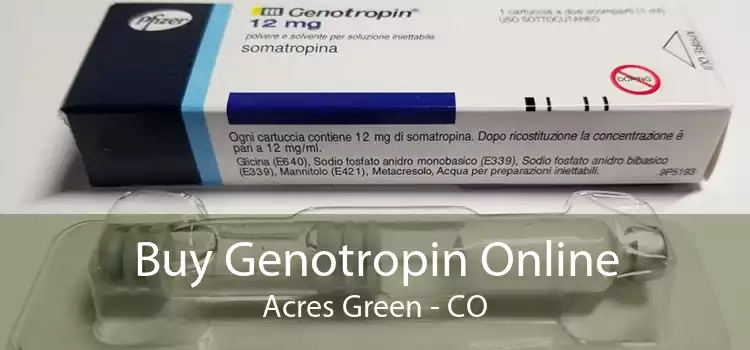 Buy Genotropin Online Acres Green - CO