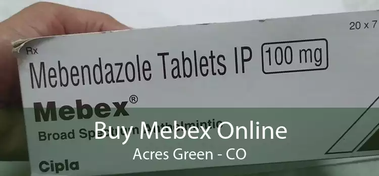 Buy Mebex Online Acres Green - CO